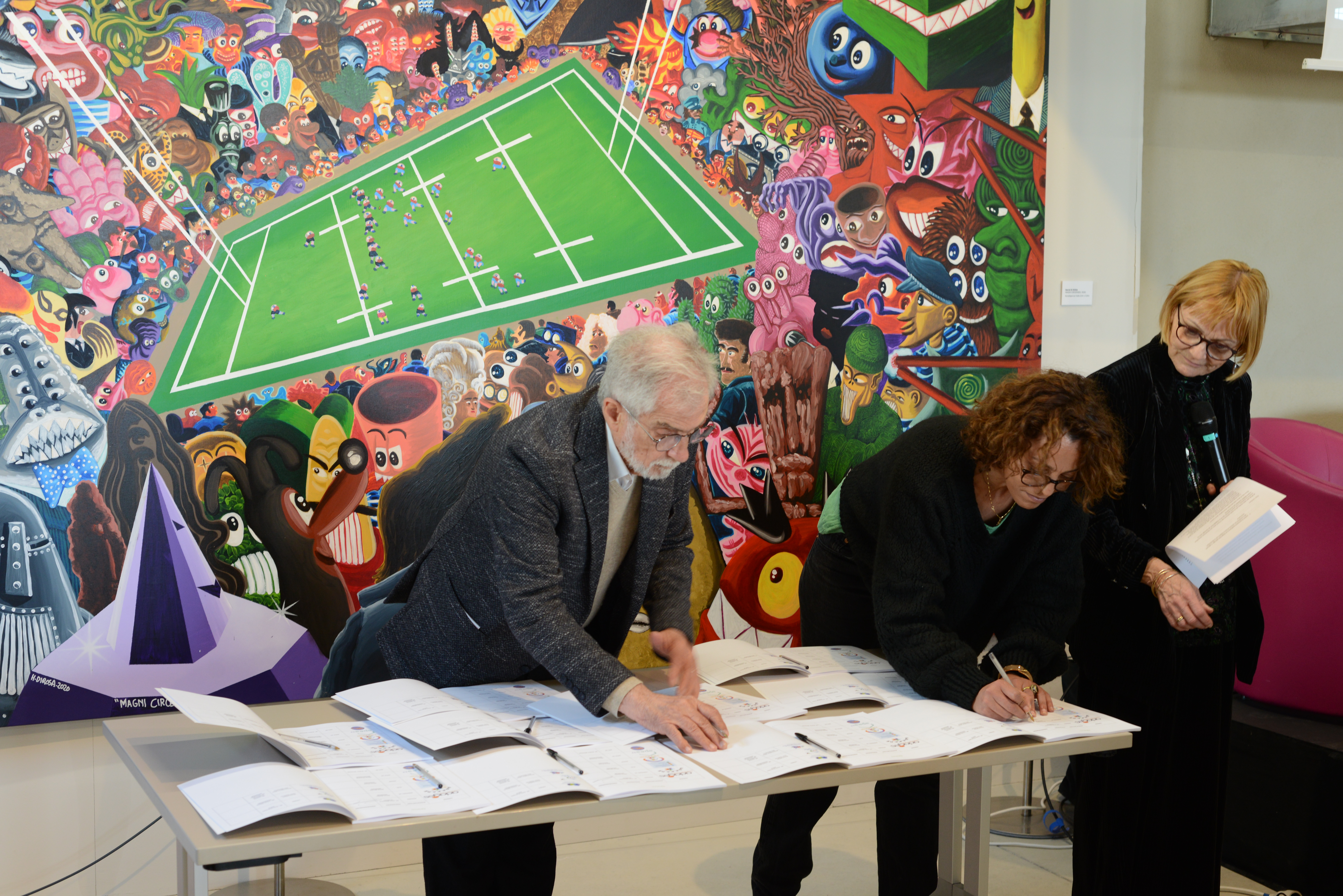 Signature de la charte