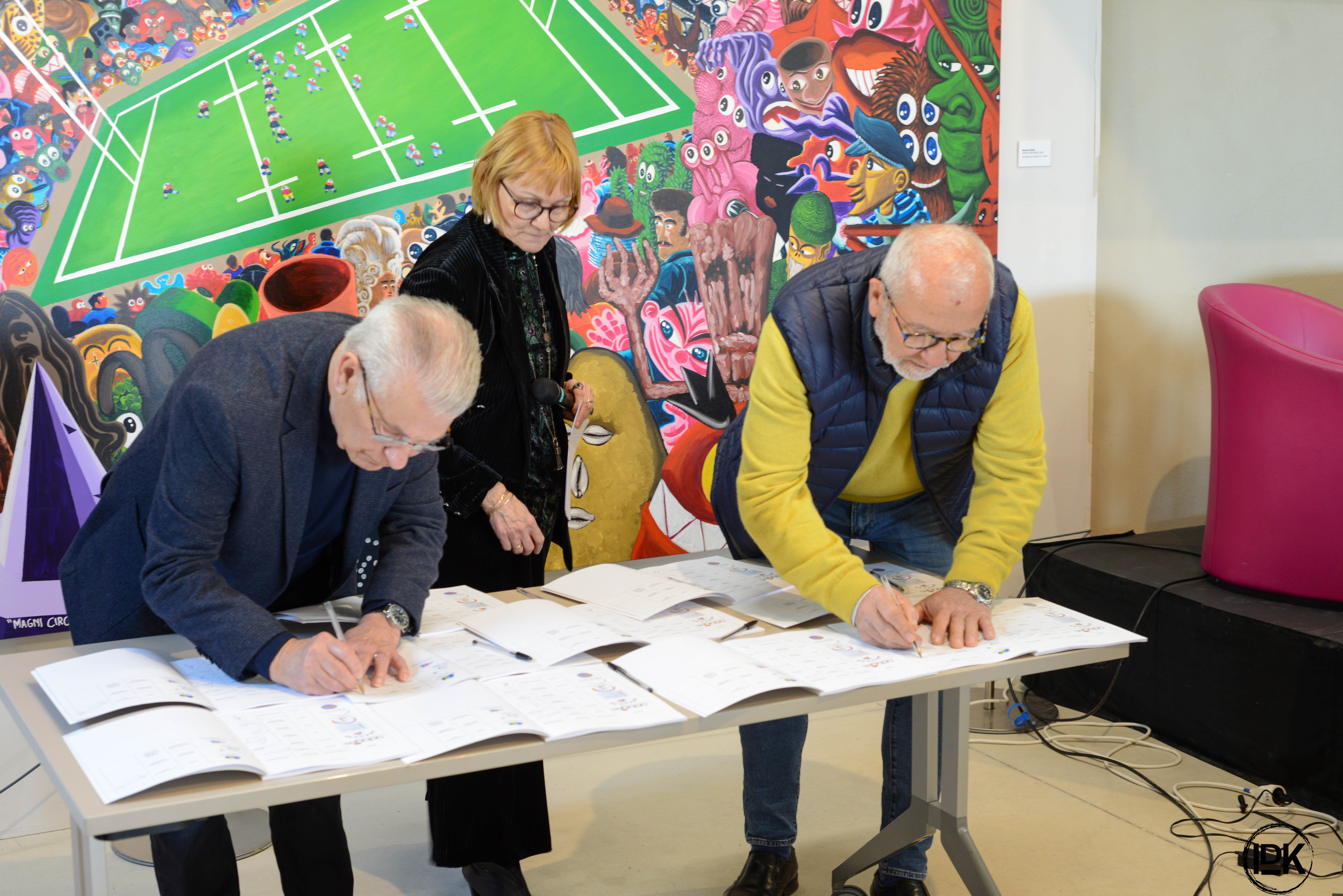 Signature de la charte