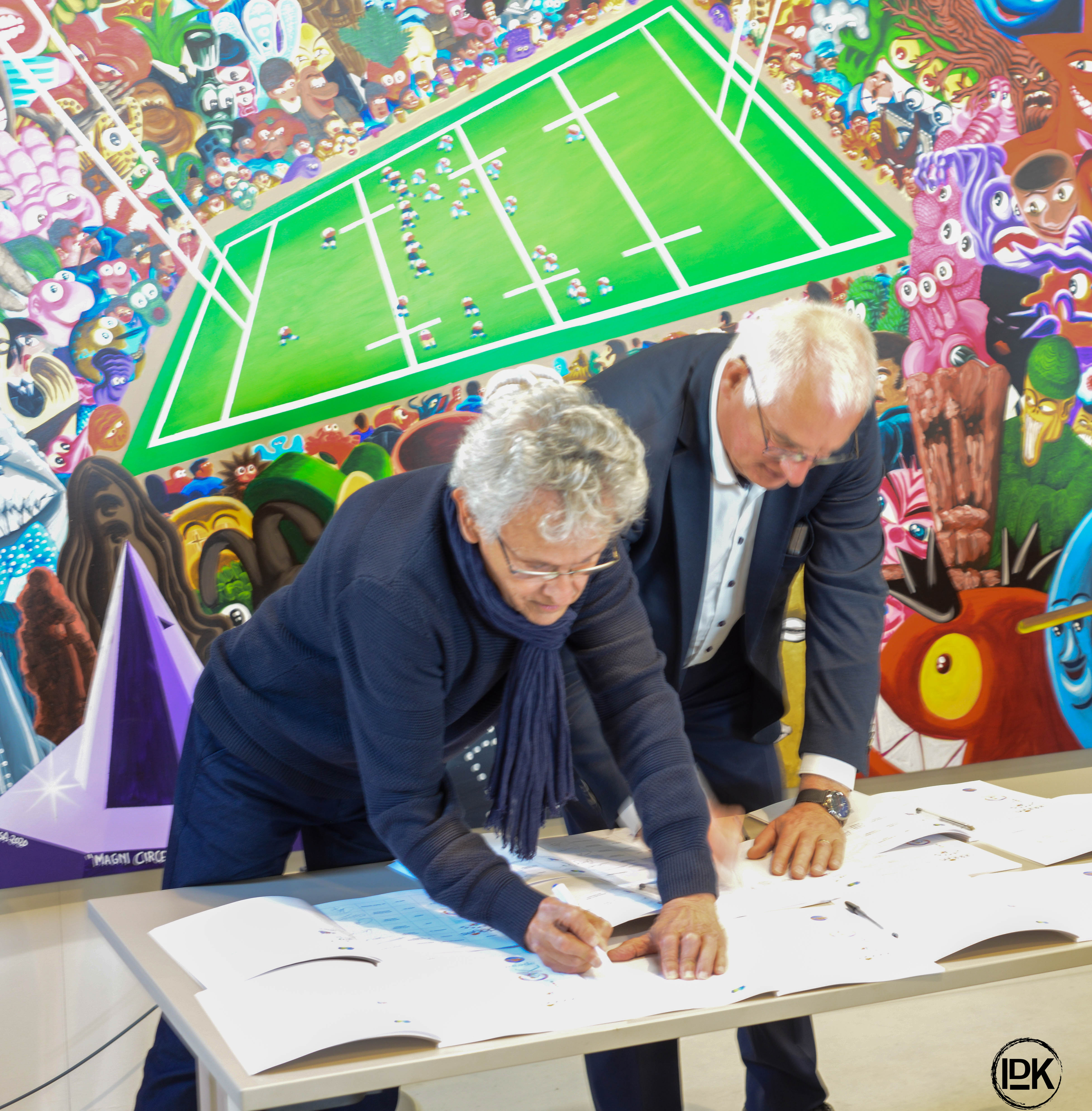 Signature de la charte